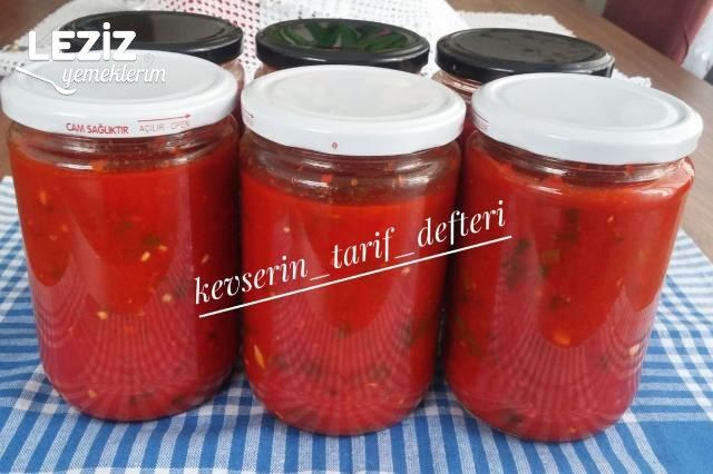 Kavanozlarda Kış İçin Acılı Sos