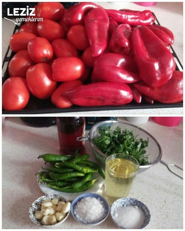 Kavanozlarda Kış İçin Acılı Sos