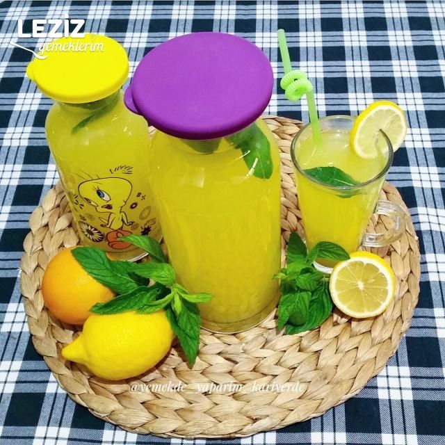 Nefis Ev Yapımı Limonata Leziz Yemeklerim