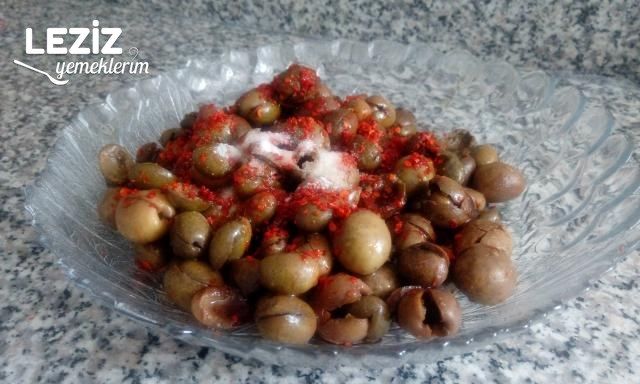 Zeytin Piyazı Nasıl Yapılır