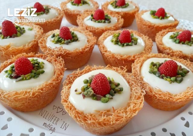 Muhallebili Kadayıf Çanakları