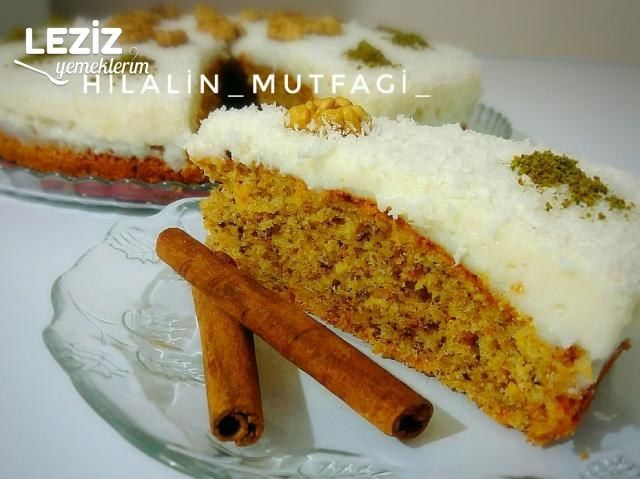 Havuçlu Muhallebili Kek Tarifi Leziz Yemeklerim
