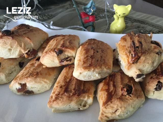 Üzümlü Damla Çikolatalı Kurabiye