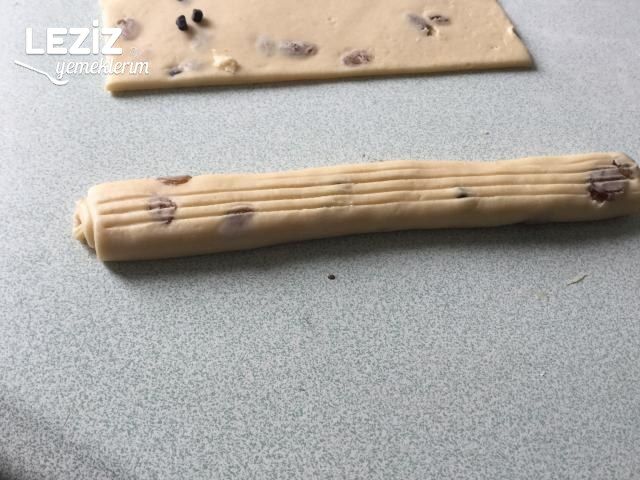 Üzümlü Damla Çikolatalı Kurabiye