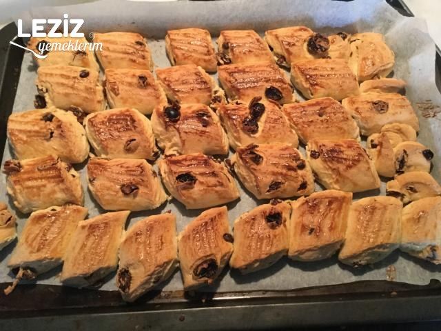 Üzümlü Damla Çikolatalı Kurabiye