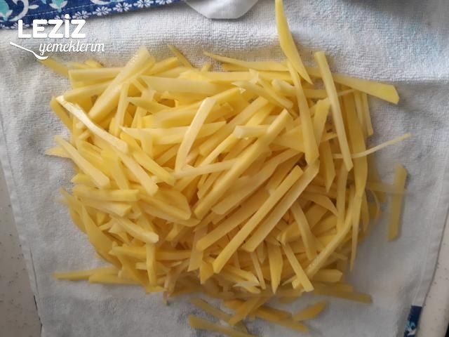 Cips Kıvamında Patates Kızartması
