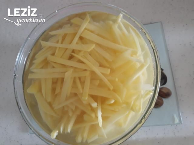 Cips Kıvamında Patates Kızartması