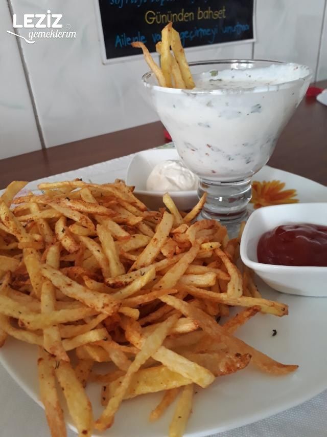 Cips Kıvamında Patates Kızartması Leziz Yemeklerim