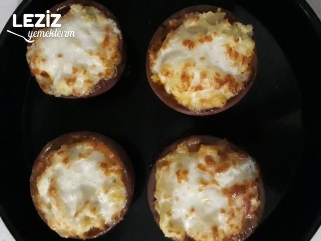 Kıymalı Çanakta Patates Püresi