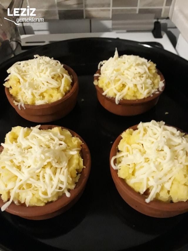 Kıymalı Çanakta Patates Püresi