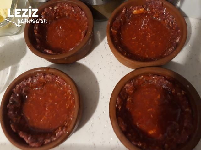 Kıymalı Çanakta Patates Püresi