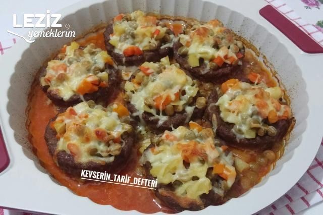 Garnitürlü Çanak Köfte Tarifi