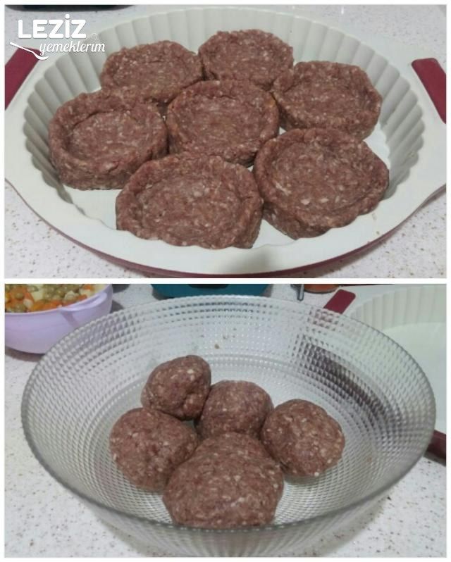 Garnitürlü Çanak Köfte Tarifi