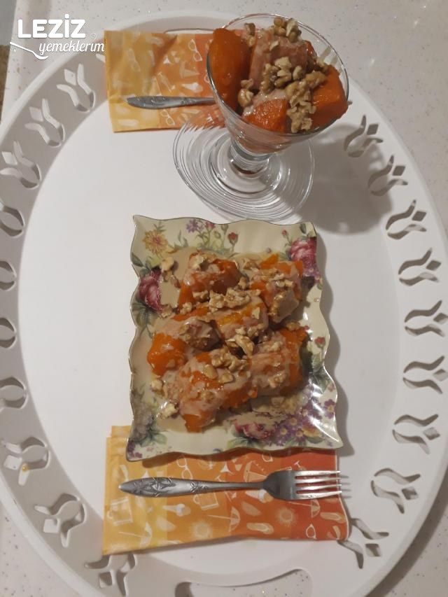 Tahinli Bal Kabağı Tatlısı