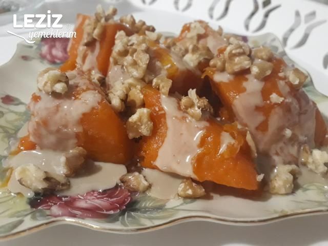 Tahinli Bal Kabağı Tatlısı