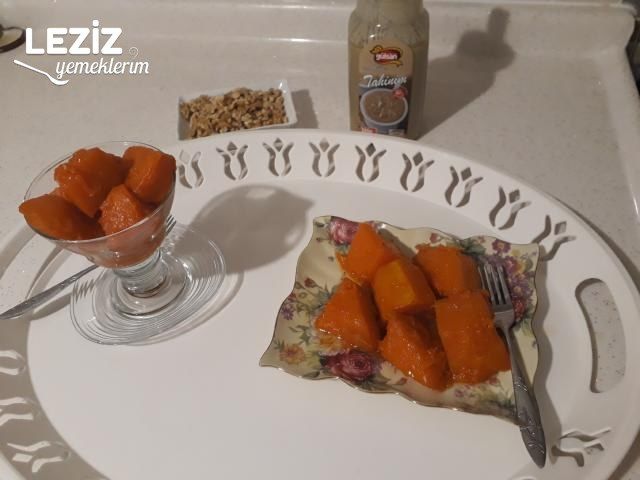 Tahinli Bal Kabağı Tatlısı