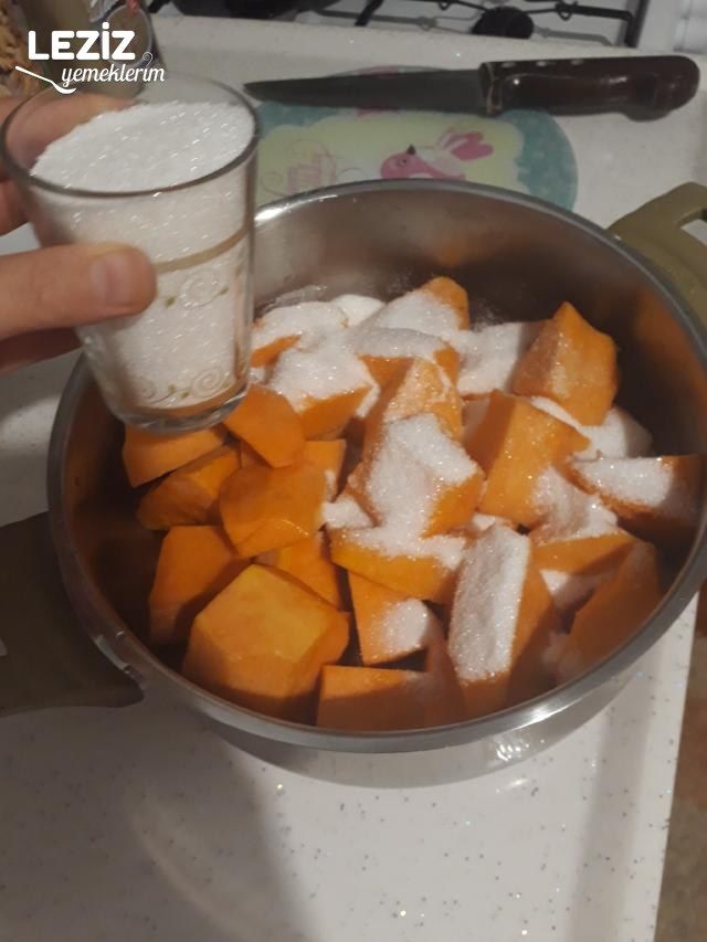 Tahinli Bal Kabağı Tatlısı