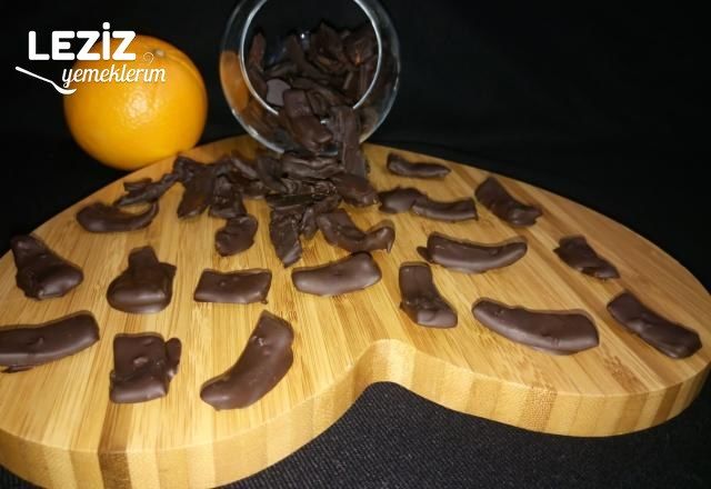 Portakallı Draje Çikolata (Harika Atıştırmalık)