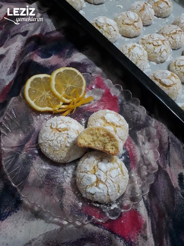 Limonlu Çatlak Kurabiyenin Tarifi