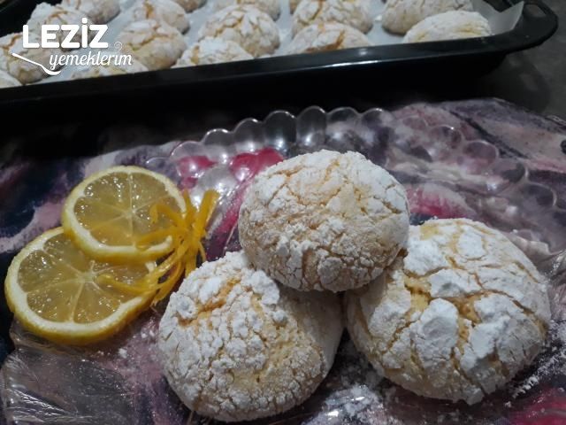 Limonlu Çatlak Kurabiyenin Tarifi