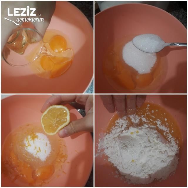 Limonlu Çatlak Kurabiyenin Tarifi