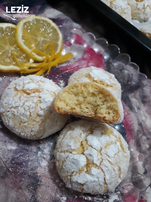Limonlu Çatlak Kurabiyenin Tarifi