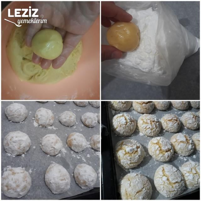 Limonlu Çatlak Kurabiyenin Tarifi