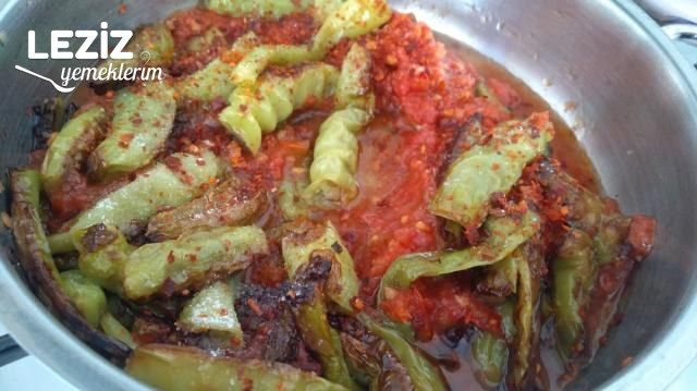 Domates Soslu Kahvaltılık Biber
