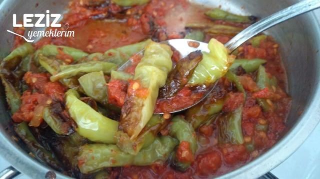 Domates Soslu Kahvaltılık Biber