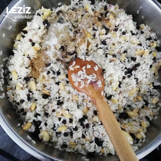 Nefis Perde Pilavı Tarifi
