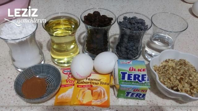 Kuru Üzümlü Damla Çikolatalı Cevizli Kurabiye