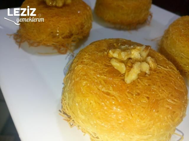 Muffin Kalıbında Kolay Porsiyon Kadayıf