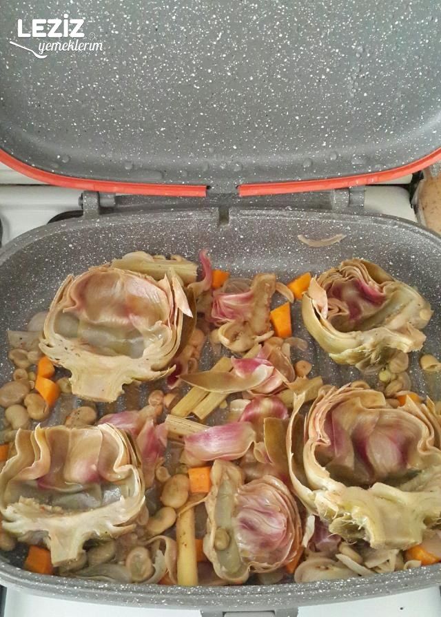 Baklalı Zeytinyağlı Enginar