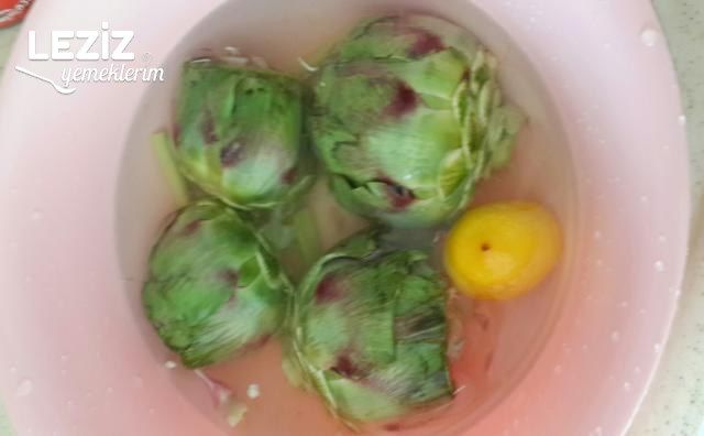 Baklalı Zeytinyağlı Enginar