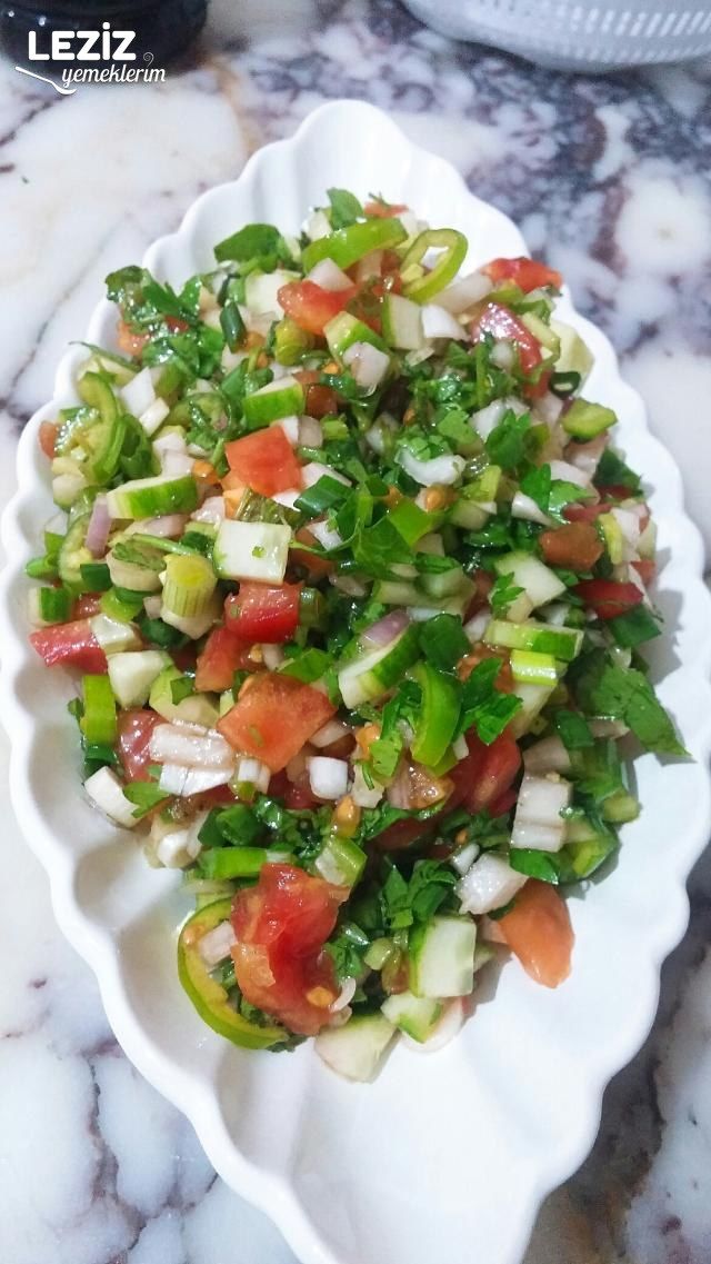 Çoban Salatası Tarifi