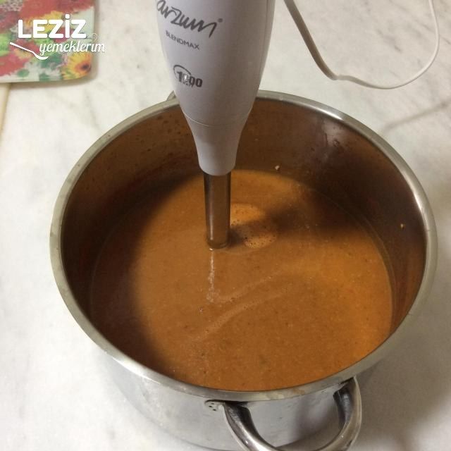 Kırmızı Mercimekli Ispanaklı Sebze Çorbası