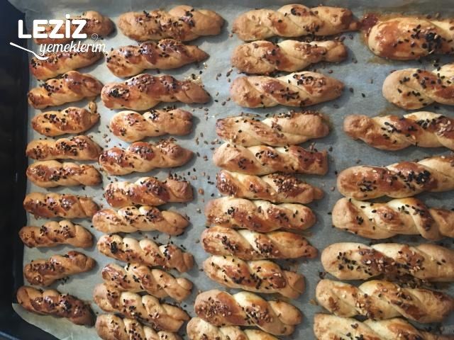 Tuzlu Kıyır Kıyır Kurabiye Tarifi