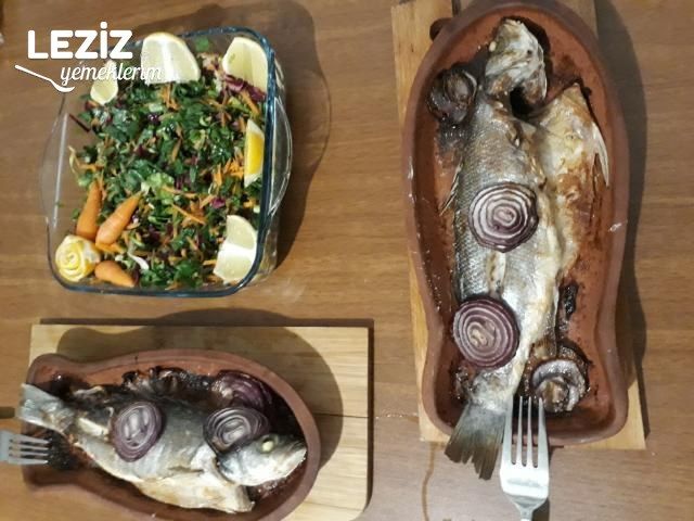 Kiremitte Levrek Tarifi