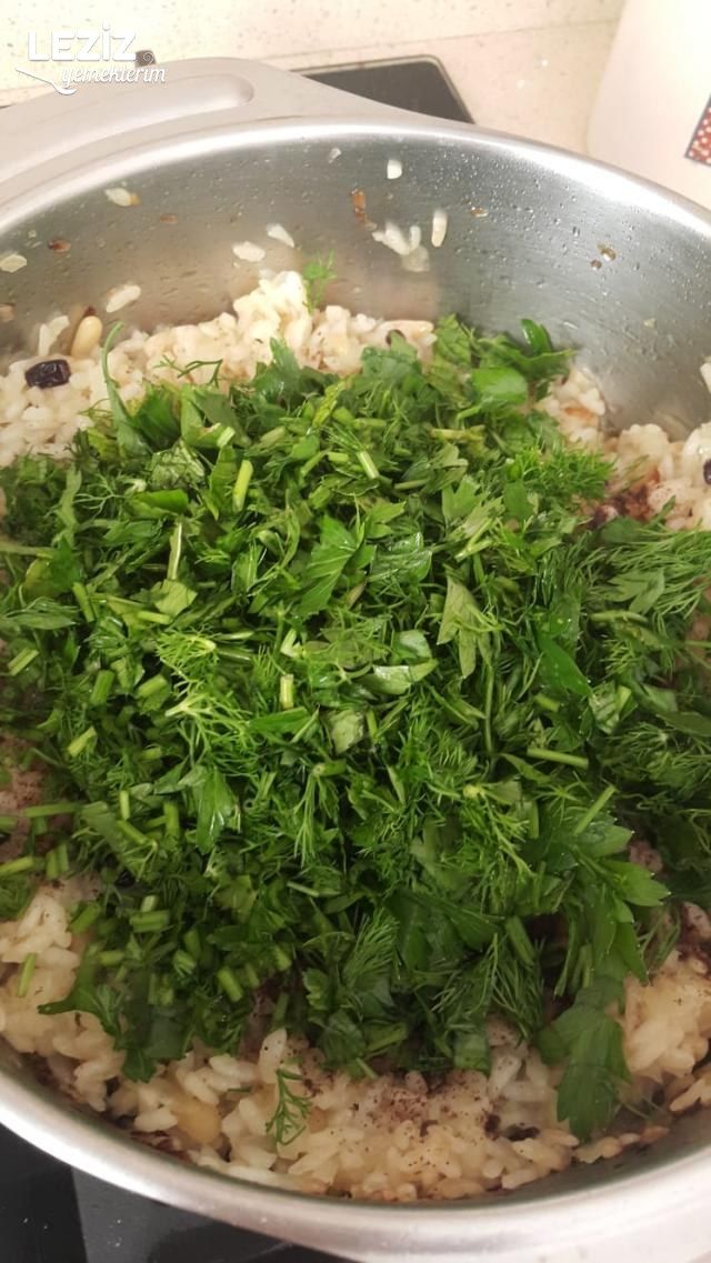 Nefis Zeytinyağlı Biber Dolması Tarifi