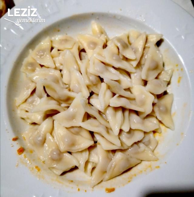 Evde Kapatmadan Pratik Mantı Yapımı