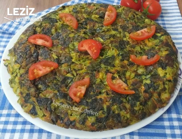 Yufkasız Fırınsız Sebzeli Börek Tarifi