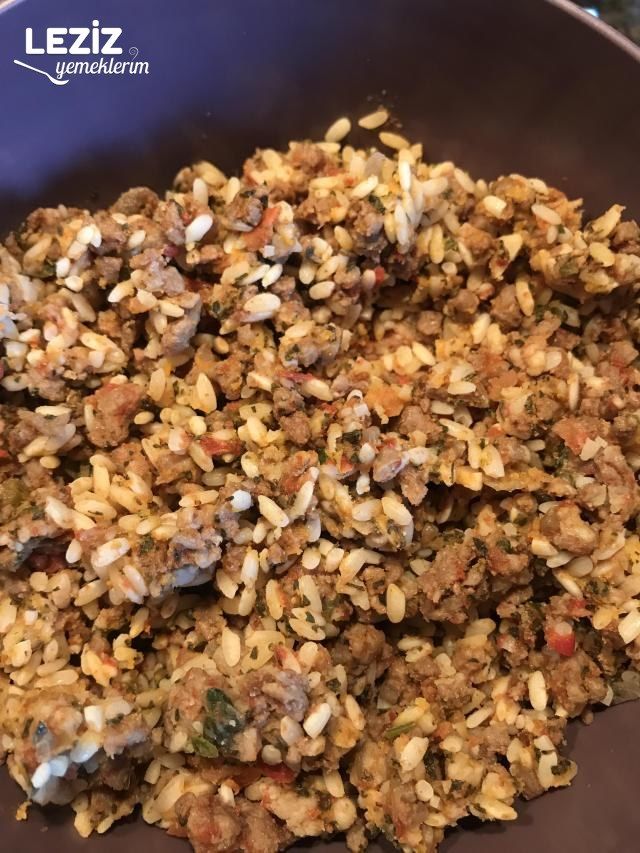 Kıymalı Kuru Dolma