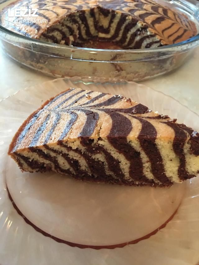 Maden Sulu Zebra Kek Leziz Yemeklerim