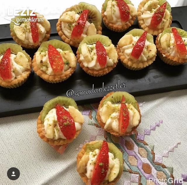 Meyveli Mini Lezzet Kaseleri