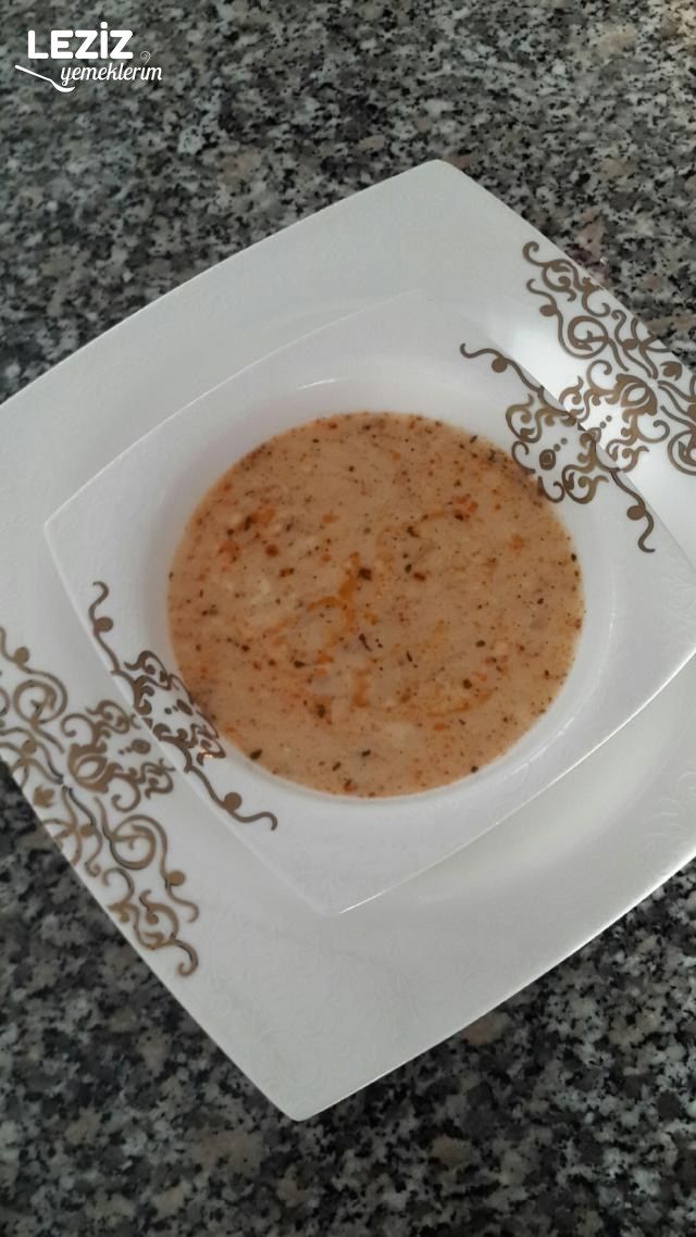 Haşlanmış Patates Çorbası (Artan Haşlanmış Patates İle)