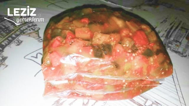 Kışlık Patlıcan Yemeği (Buzluk İçin)