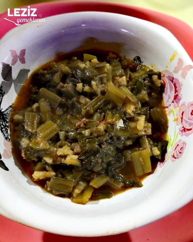 Kıymalı Pazı Yemeği