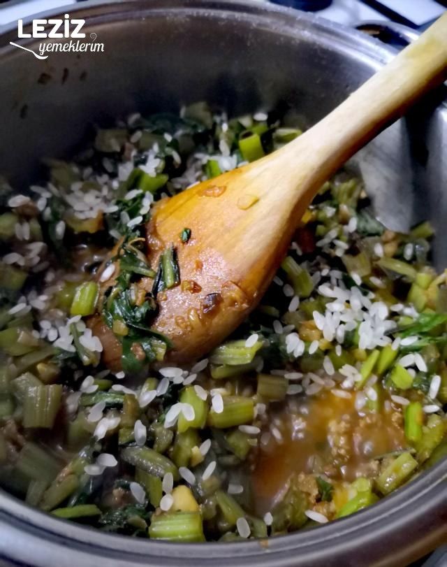 Kıymalı Pazı Yemeği