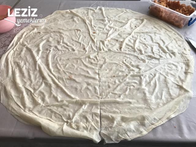 Patatesli Rulo Börek Yapımı