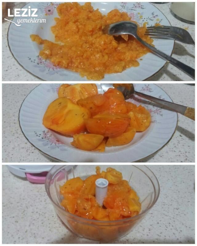 Cennet Hurmalı Harika Tatlı Tarifi